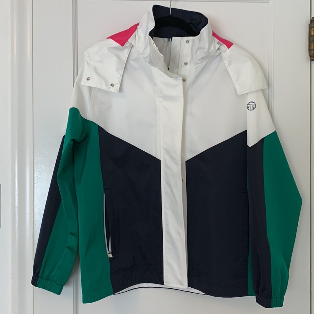 Tory Burch Sport Performance Color Block Running Jacket - Picture 6 of 12